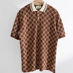 Gucci GG Men’s Polo Shirt New 2025