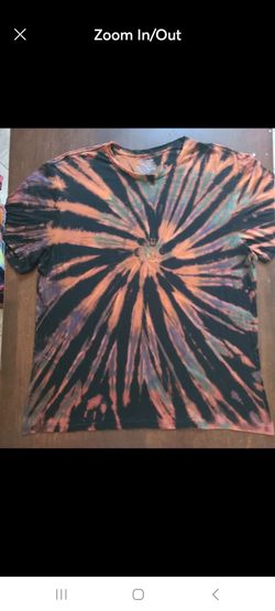 Tie-dye 2 XL T-shirt Reverse Tie Dye
