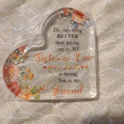 Sister-in-law Gift Desk Decor 
