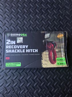 2” Recovery shackle hitch
