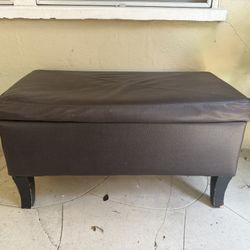 Comfortable Ottoman With Storage!