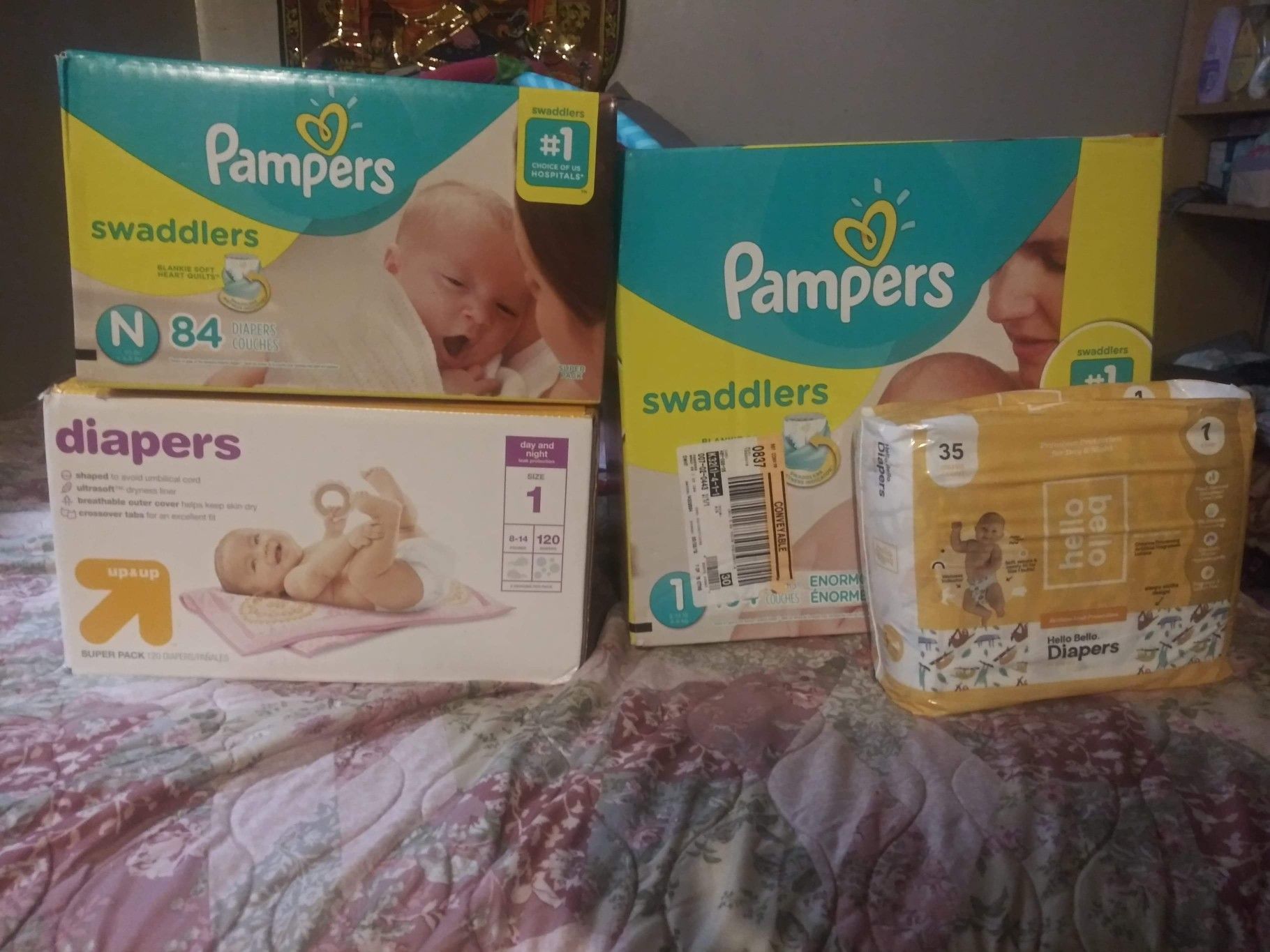 Diapers Newborn and 1st Stage