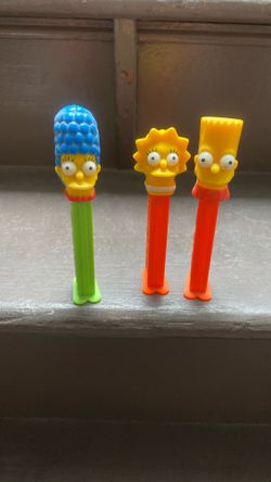 Vintage Simpsons Pez
