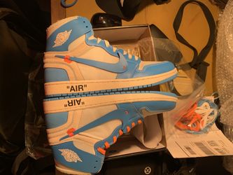 Unc Offwhite Jordan 1 High