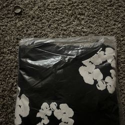 Black Denim Tier Hoodie