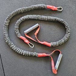 Crossover Symmetry 15 Lb Resistance Bands Red Cords READ DESCRIPTION

Please see pictures for strap tears. Will ship out same/ next day. Bands are sti