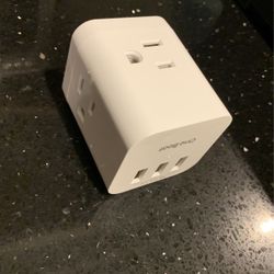 Travel Power Strip With 3.1a Usb