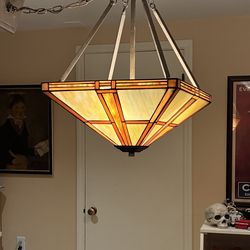 Prarie Style Ceiling Fixture 17x17x8