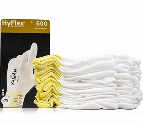 Ansell HYFLEX 11-600 Light Duty Nylon Industrial Gloves
