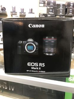 Canon EOS R5 Mark II Mirrorless Camera With 24-105mm F/4 Lens Limited Time Sale