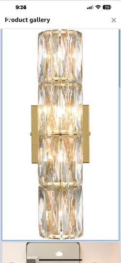Gold Wall Sconce