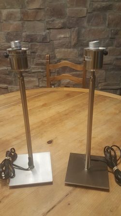 2 lamps adjustable height