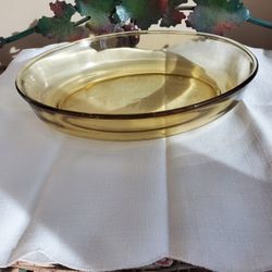 Vintage Honey Amber Mexico #224 Oval Dish