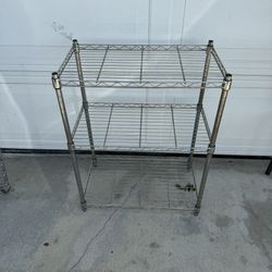 3 Metal Shelve Unit 