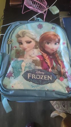 School Bag Pack  Elsa And anna Used