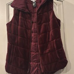 Burgundy New Jacket Double Sided Size 6