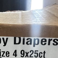 2 Baby Diaper Boxes