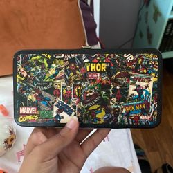 Marvel Buckle Down Wallet