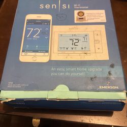 Copeland Sensi Smart White Smart Compatible Thermostat with Wi-Fi Compatibility