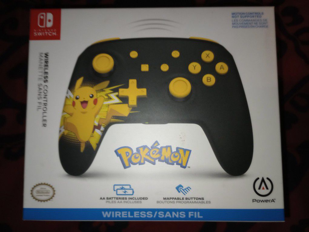Wireless Pokemon Nintendo Switch Controller