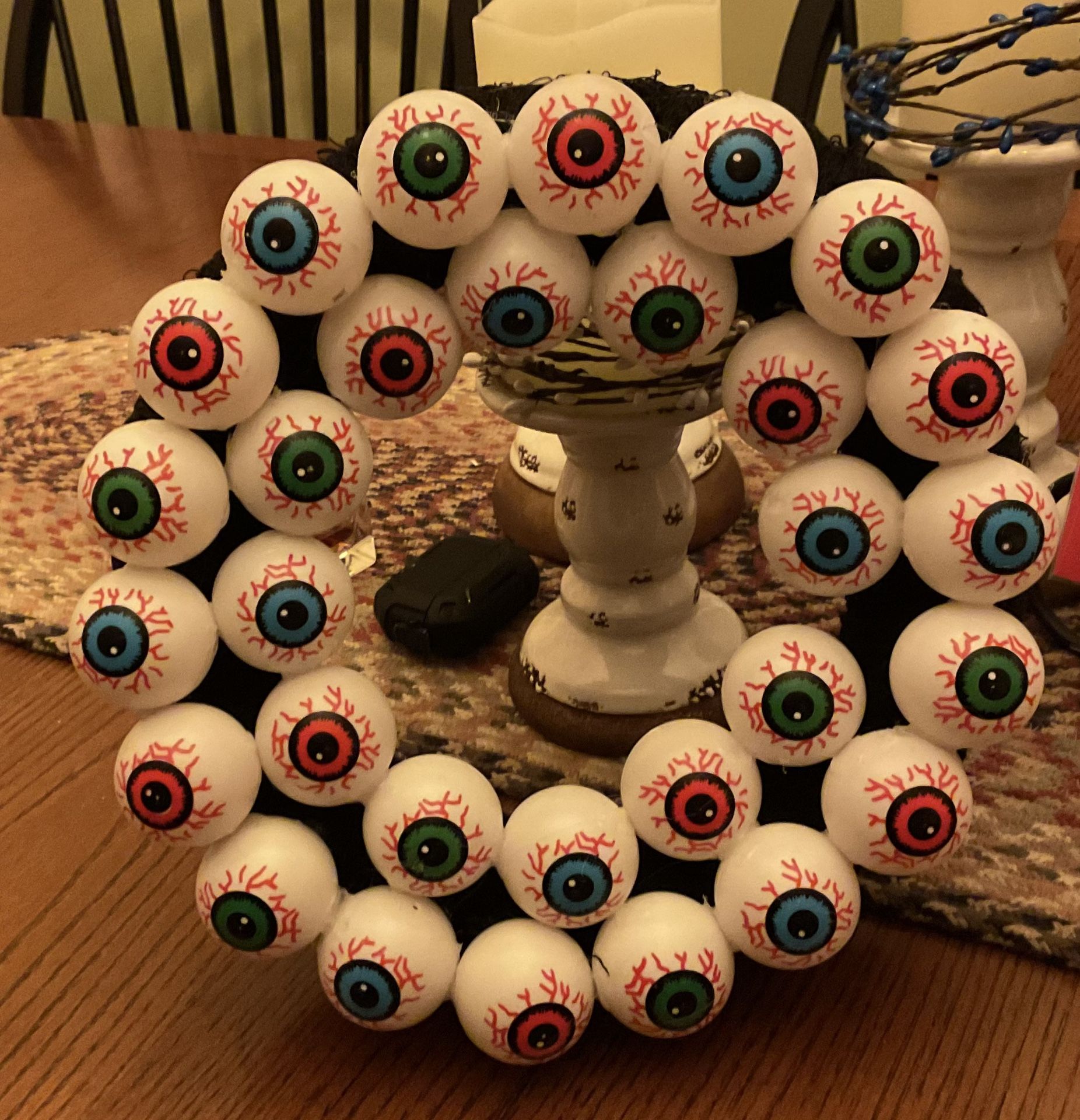 Brand New Eyeball Wreath