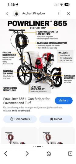Titan PowrLiner 855 Line Striper