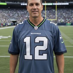 NFL Vintage Seattle Seahawks Jersey Fan #12 Fan 