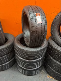 265/50R20 Bridgestone Dueler H/T High Tread Full Set of 4 Tires