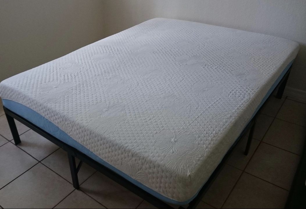 New 10” Gel Memory Foam Mattress ONLY Full Size $185, Queen Size $195