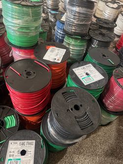 #10 THHN wire, 10 AWG, 10 gauge wire, THHN/THWN-2, stranded copper wire, solid copper wire, 500 ft spool, electrical wire