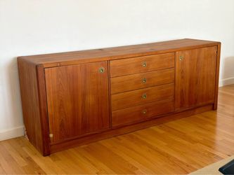 Mid-Century Vintage D-Scan "Captain" Credenza