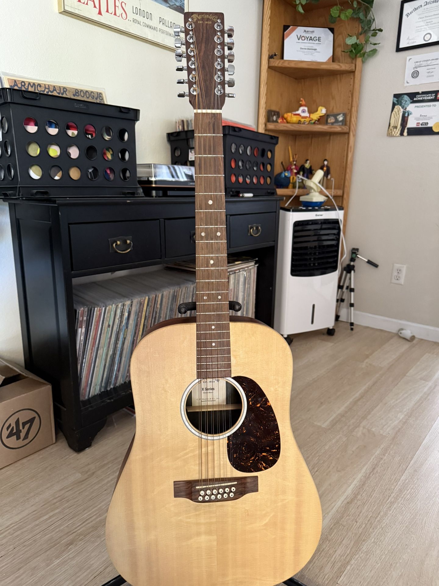 Martin 12 String X-Series with Case!