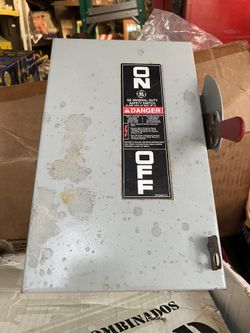GE General Duty Safety Switch Box
