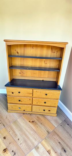 2-Piece Dresser with Removable Hutch – $100 OBO