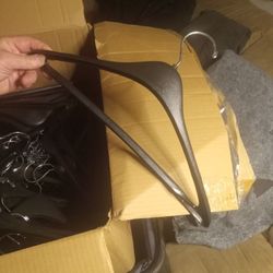 $30 For 100+Plastic Contoured Hangers $30