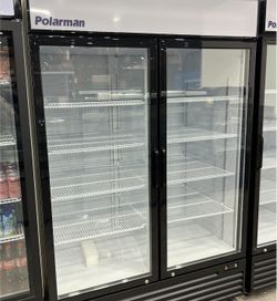 🥤NSF Commercial 2 Door Beverage Merchandiser (Exhibidor de Bebidas de 2Puerta)
