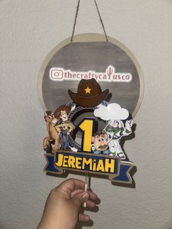 Toy Story cake topper