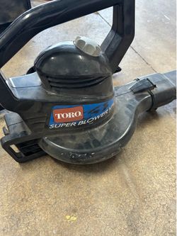 Toro Super Blower/Vac Electric Leaf Blower & Vacuum