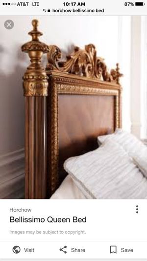 Bellissimo King Bed Frame And Night Stands Horchow S For Sale In Tacoma Wa Offerup