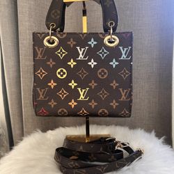 Very Cute Brown Crossbody Bag Shoulder Bag New 