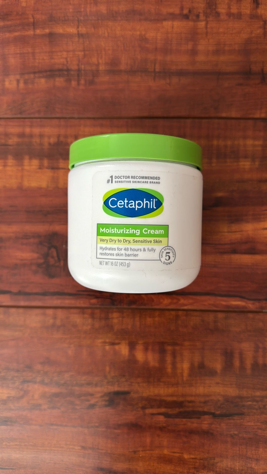 Cetaphil Moisturizing Cream; Hydrates For 48Hours And Fully Restores Skin Barrier: For Very Dry, Sensitive Akin; 16 oz