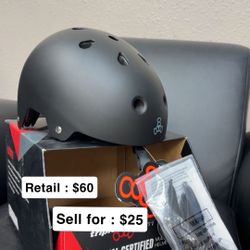 Triple Eight Dual Certified Helmet – New