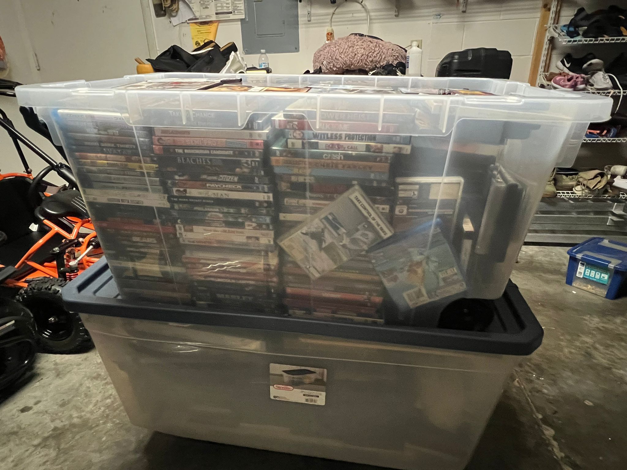 1,000s Of DVDs!
