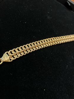 14k gold bracelet #111318-5 MJ