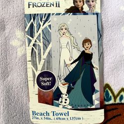 Disney Frozen Beach Towel  27”x54”