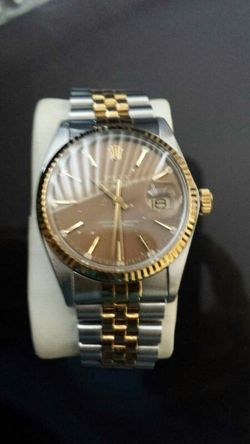 Rolex Date just 18 k
