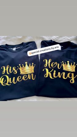 Couple matching shirts ❤️ I have more designs available order yours 😊