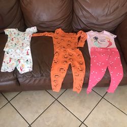 Girls Pajamas Size 4T