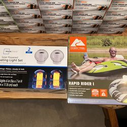 Floating Solar Lights And Pool Floaty