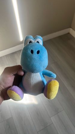 yoshie light blue plush